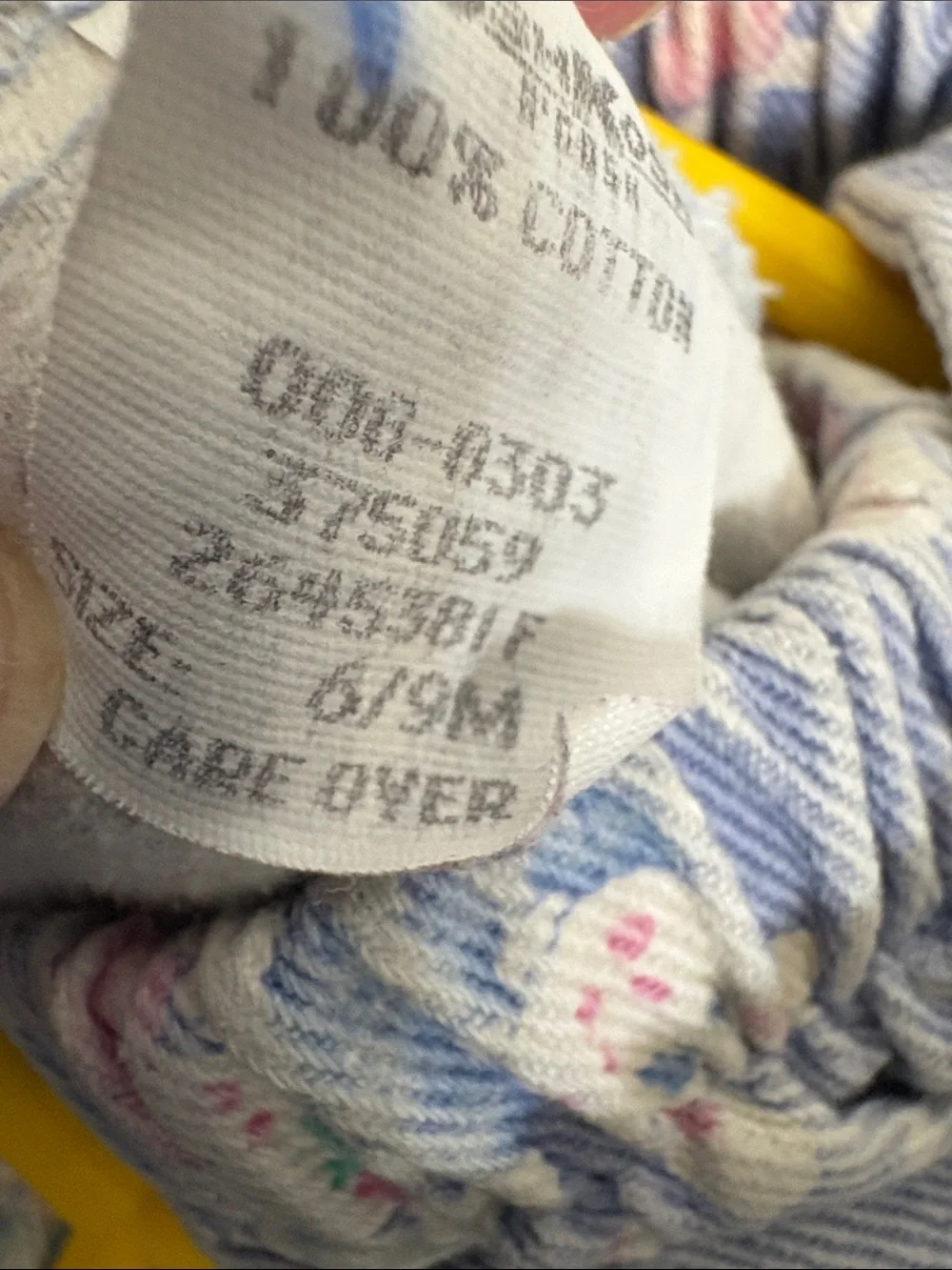 Vintage OshKosh‎ B'gosh Lavender Bunny Overalls